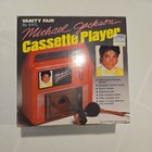 1984 Michael Jackson Vanity Fair Cassette Player Unused W box And Manual