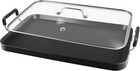 2 Hearth Griddle Plates With Glass Lid  Glass Hearth Griddle  Aluminum Griddle