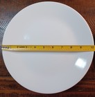 18 Pc Set Corelle Frost White Dinner   Bread Plates Cereal Bowls 6 Each Exc Cond
