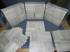 New Parquet Hardwood Flooring  10 Square Feet Of Hevea Natural Unfinished  Lqqk 