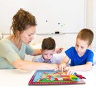  Wooden Usa Map Puzzle For Kids 46 Pcs United States Puzzle Us Map Puzzle 