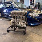 K Series K20 K24 Engine Cradle Stand Cart Quick Block Handle Bars Casters K Swap