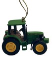 John Deere Green   Yellow Tractor Christmas Ornament 2 5  Long