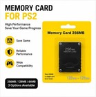 Ps2 Memory Card 128mb 256mb Game Save Storage For Playstation 2 Slim
