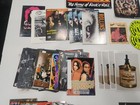 Large Lot Vintage Music Stickers   Postcards Foo Fighters  Anthrax  Slayer Etc