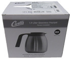 New Curtis Tft64d Freshtrac 64oz  Thermal Stainless Steel Coffee Decanter Decaf