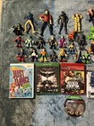 Large Vintage-now Lot Of Toys   Video Games  Figures  Cars And More  40  Items 