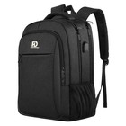 Large Anti-theft Travel Laptop Backpack  Slim 18-inch Business Bag  Sturdy Desig