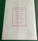 Vintage Menu 1945 Ww2-era Circus Bar Hotel Piccadilly Nyc The Three Sons Promo