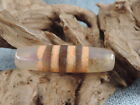 Ancient Stripe Tibetan Dzi Bead Amulet Pendant Energy Tibet Old Agate Gzi Bead A