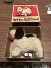 Vintage 1950 s Alps Mechanical Toppy The Frisky Puppy Dog Nice Box