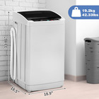 1 5 Cu ft Full-automatic Washing Machine  17 8 Lbs Compact Portable Washer With 