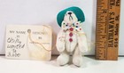 Little Gem Teddy Bear  chilly  Hand Crafted By Deborah Canham No Case