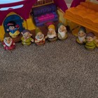 Fisher-price Little People Disney Princess Snow White Seven Dwarfs Sound Works 