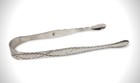 Antique 18th Century Solid Silver Sterlinghester Bateman Sugar Tongs C 1790