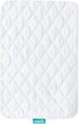 Pack N Play Mini Crib Mattress Pad Cover Soft Cotton Surface Waterproof 39 x27 