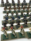 25mm Turkish Handpainted Mounted Soldiers Lot X84 Metal Miniatures Figures War