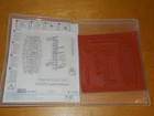 Stampin Up Big News 1   2 Clear Mount Stamp Set New