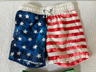 Disney Toystory   Cat   Jack Colorful Lot Of 2 Swim Trunks Toddler Size 4t-5t