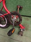 Vintage Red Unicycle 28 6   inch With Training Wheels - Free Shipping  Read