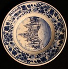 Disneyland 1956 Delft Blue Ceramic Pottery Walt Disney Gouda Delfts Blauw Castle