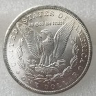 Hot   1890-cc Morgan Silver  1  dollar  Au   
