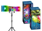  2  Technical Pro Lgt22 Dj Led Derby par Strobe Effect Light Bars stands remotes