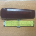 Picket N600-es Slide Rule case Santa Barbara Buzz Aldrin Apollo Model Vry Good