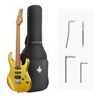 Donner Dst-700 Electric Guitar   Gloden