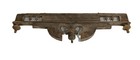 Pediment Over Door Antique Carved Wood Spindles France Reclaimed Architectural S