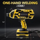 Handheld Arc Welder Kit 110v  120a Igbt Inverter Machine With Goggles   Rods