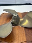 Vintage Brass Boat Propeller Plaque
