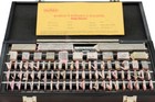 Shars 81 Pcs  050- 4  Grade B Square Steel Gage Block Set New L 