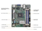 Asrock Rack B550d4id-2l2t Deep Mini-itx Server Motherboard Amd Ryzen 5000 Series