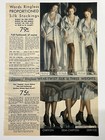 Vintage 1935 Silk Stockings Hosiery Sexy Women Original Print Ad 23x34cm Mwc 85