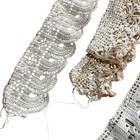 Vintage Hand Made Crochet Lace Crafting Sewing Notions Lot Of 5 Pcs Ecru Cream