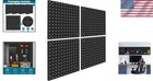 12x12 Compact Pegboard Panels - Ideal For Craft  Garage  And Office Rooms