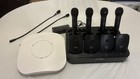 Clearone Uvhf Wireless Mic System Includes Access Point  Dock    8 Microphones 