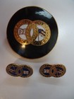 Vtg Estate Jewelry Pin Lot  Fraternal Masonic  Bpoe  Patriotic Order Of America
