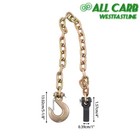 4p 3 8    36  G80 Trailer Safety Chain 25000lbs Wll G70 Hook Gold W chain Buckle