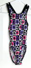 Gk Elite Cl Child Large L Carly Patterson Gymnastics Leotard Purple Pink Black