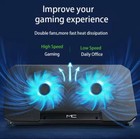 Gaming Laptop Cooler For 12-16      Silent Cooling Pad Stand With Usb Ports