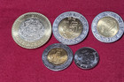 Rare Peso 5 Coin Lot Bimetallic          2026 Mexico  10 -  5 -  2 -  1       50