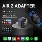 2-in-1 Wireless Carplay Android Auto Adapter Usb Plug   Play Dongle