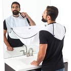 Men s Beard Shaving Apron Hair Catcher Cape Bib Hair Cutting Cleaning Protectors