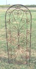 70  X24  Heart Trellis Garden Support Metal Climbing Vine  Wrought Iron