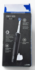 Oral-b Pro 500 Rechargeable Electric Toothbrush  2 Speeds  Black  No Brush Head