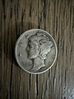 1944-p Mercury Silver Dime   Free Shipping