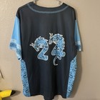 Sugar Land Space Cowboys Sga Blue Jersey Chinese New Year Adult Xl Dragon 24