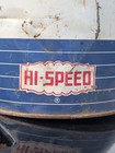Purelube Hi-speed Gas Station 5 Quart Oil Can Pure Hickok Hi Speed Motor Oil